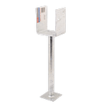 Pryda 300x90mm M10 Full Stirrup Post Anchor