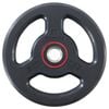 Decathlon - Rubber Weight Disc With Handles 28mm 5kg - 5 Kg
