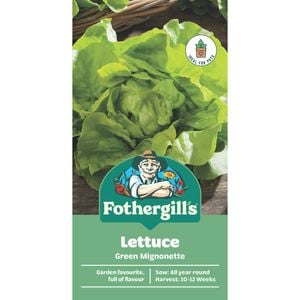 Fothergill's Green Mignonette Lettuce Vegetable Seeds