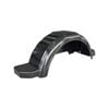 Sunrise Single Guard Plastic With Steps And Cover Suit 10" Wheels - Black - Sgp10b