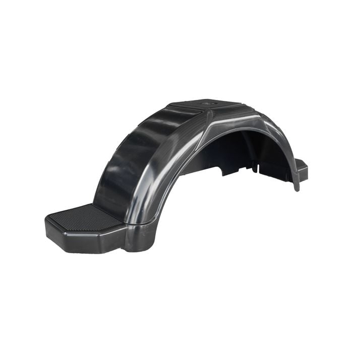 Sunrise Single Guard Plastic With Steps And Cover Suit 10" Wheels - Black - Sgp10b