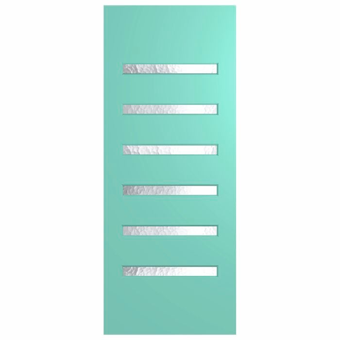 Hume 2040 x 820 x 40mm Verve External Door VER6 - Cathedral