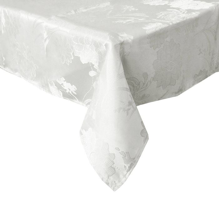 Chapel Gate Jacquard Tablecloth Le Jardin Ivory 135 x 180 cm