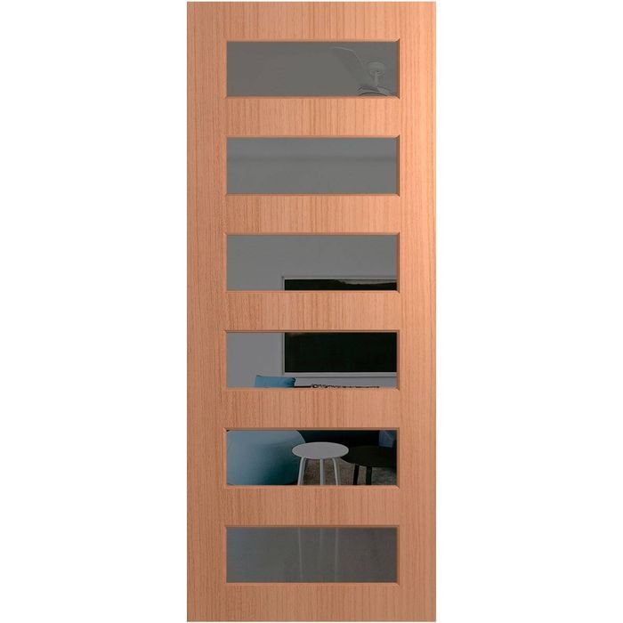 Hume 2040 x 820 x 40mm Entrance Door Nexus SPM NEX36 - Grey Tint