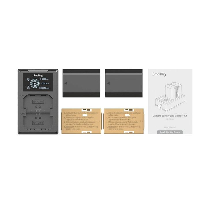 Smallrig Np-fz100 Camera Battery And Charger Kit