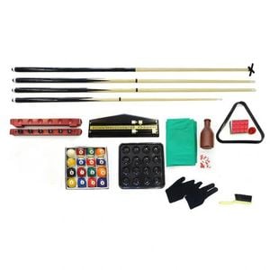 Leaf Living Billiards Snooker Pool Table Full Accessories Kit Package