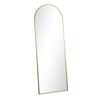 Oikiture 180x70cm Full Length Mirror Floor Mirrors Metal Gold