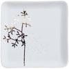 LVD Porcelain Trinket Soap Dish Holder Willow 12.8x12.8cm - White