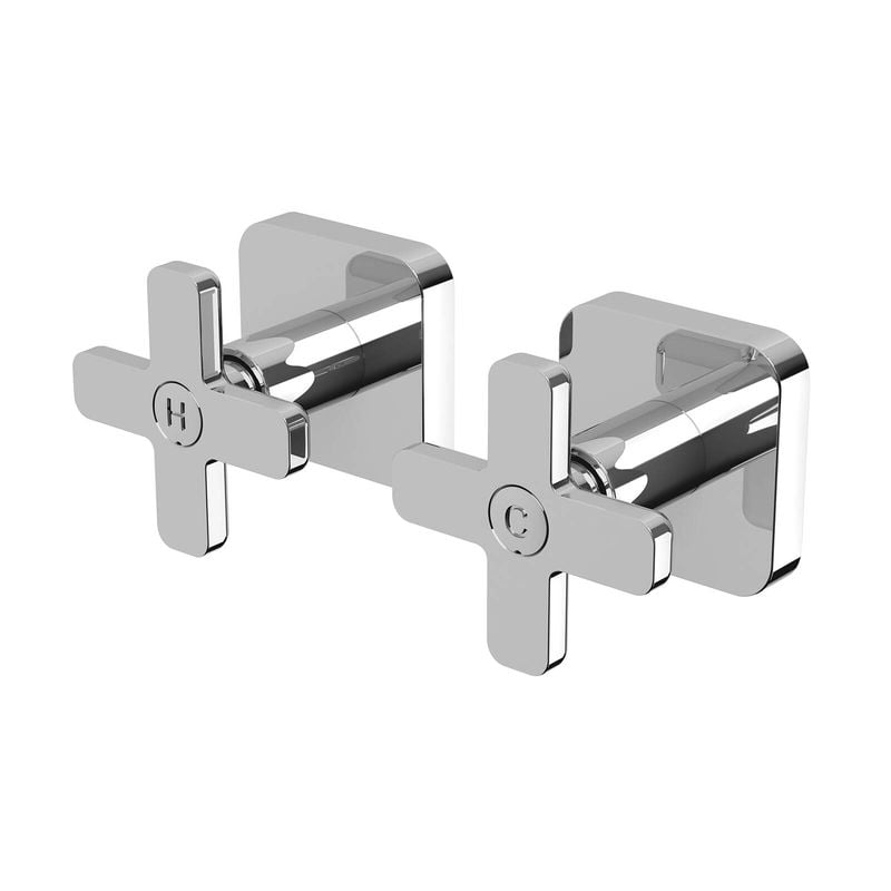 Mondella Chrome Lead Free Overture Wall Top Assemblies