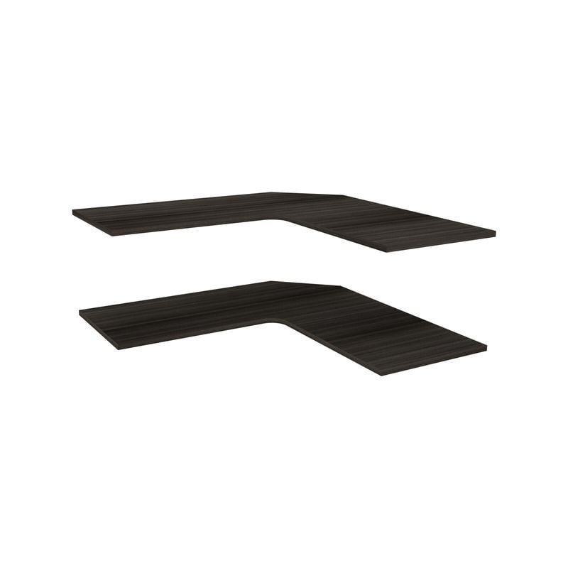 Lugna 900 x 580mm Storm Corner Adjustable Shelf - 2 Pack