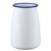Falcon Utensil Holder Vase 16cm White & Blue