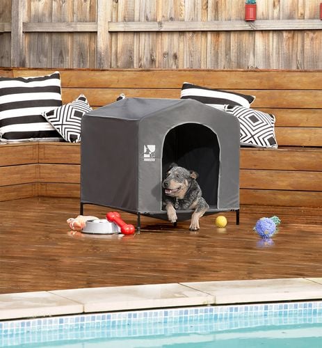 Canvas dog kennels best sale