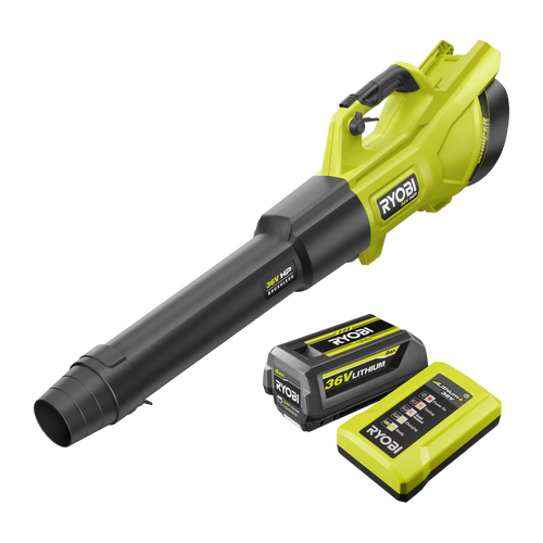 Ryobi 36V HP Brushless 600CFM Jet Blower 4.0Ah Kit Bunnings Australia