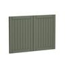 Kaboodle 900mm Saltbush Country Rangehood Doors - 2 Pack