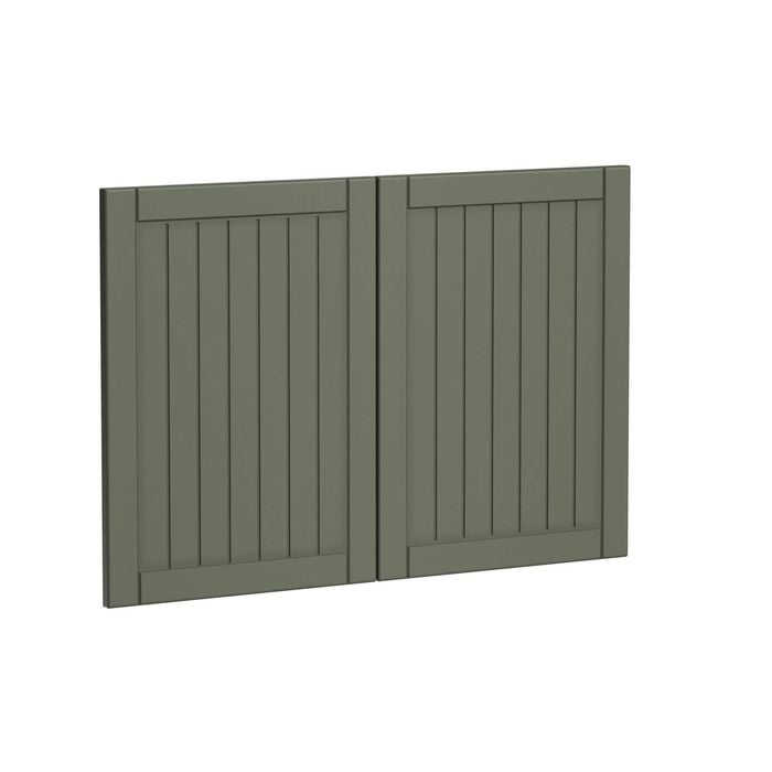 Kaboodle 900mm Saltbush Country Rangehood Doors - 2 Pack