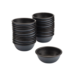 Matfer Bourgeat Exopan Pomponnette Mould - 70mm, Non-Stick, Pack of 25