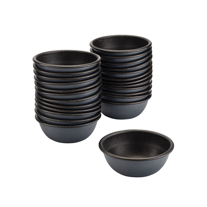 Matfer Bourgeat Exopan Pomponnette Mould - 70mm, Non-Stick, Pack of 25