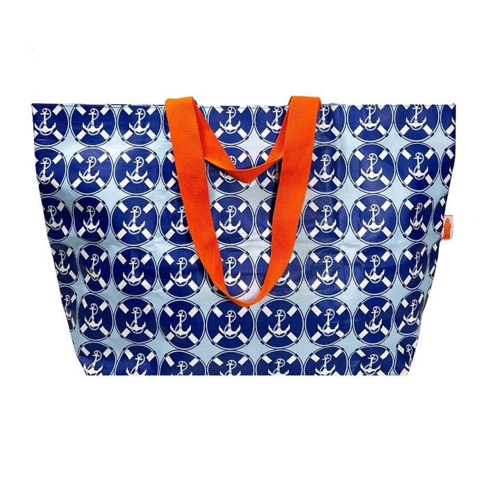 Shopper Tote Bag - Coastal Anchor