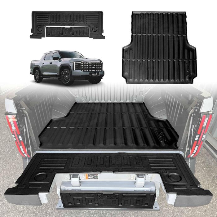 Tub Liner Tailgate Mat for MG MGU9 Dual Cab 2025-Onwards Ute Protector Cargo Cover Set