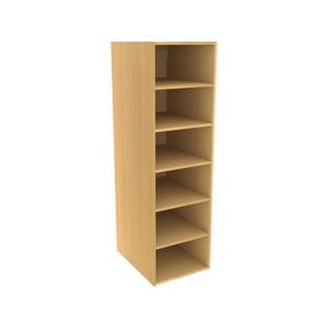 Lugna 1536 x 450 x 580mm Sand 5 Shelf Storage Cabinet