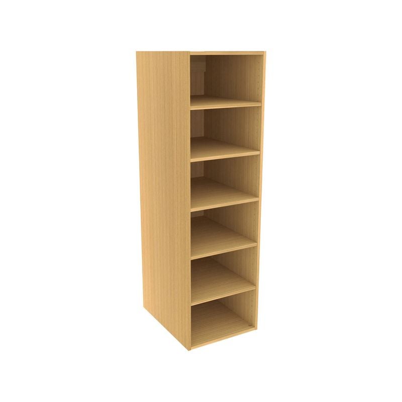 Lugna 1536 x 450 x 580mm Sand 5 Shelf Storage Cabinet