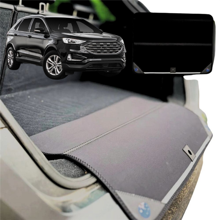 Rear Cargo Boot Bumper Protector for Ford Endura 2018 - 2020 CA - XL (98 x 55) - Black