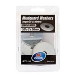 Zenith ⅜" x 2 x 50mm Zinc Plated Mudguard Washer - 10 Pack