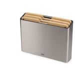 Joseph Joseph Folio Steel 3 Piece Chopping Board - Bamboo