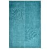 Contemporary Handwoven Wool Rug-Mavis 6363-Turquoise-190x280cm