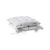 Harbour Housewares Square Dining Chair Seat Cushions - Pack Of 2