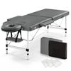 Zenses Massage Table Portable 2 Fold Bed Beauty Therapy 55cm