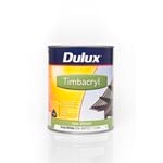 Dulux 1L Vivid White Timbacryl Low Sheen Exterior Paint