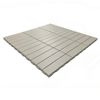 Syneco 30 x 30 x 2cm Warm Grey Polypropylene 4 Slats Decking Tile - 9 Pack 
