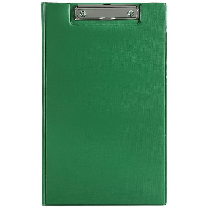 Marbig Plastic Clipfolder (Foolscap) (Green)
