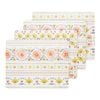 4pc Ecology 26x34cm Clementine Set Placemats Table Protection Mat