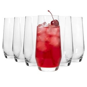 Argon Tableware Soho Crystal Highball Glasses - 375ml - Pack Of 6