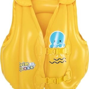 Inflatable Vest For Learning to Swim Buoyancy Float Swim Pool 51 cm x 46 cm