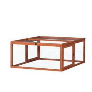 Yes4pets 120cm Chicken Coop Run Guinea Pig Cage Villa Extension Rabbit Hutch House Pen