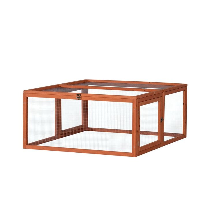 Yes4pets 120cm Chicken Coop Run Guinea Pig Cage Villa Extension Rabbit Hutch House Pen