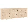 vidaXL Pine Sideboard Cupboard Storage Buffet Cabinet Organiser