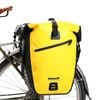 NNEOBA 20L Rear Rack Bike Bag Waterproof Polyester Trunk Pannier Yellow