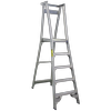 INDALEX 1.5m Industrial Aluminium 180KG Pro Series Platform Ladder