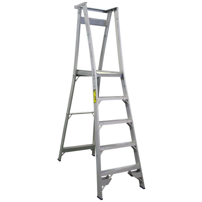 INDALEX 1.5m Industrial Aluminium 180KG Pro Series Platform Ladder
