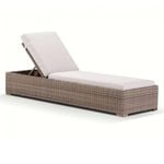 Outdoor Breeze Wicker Sun Lounge