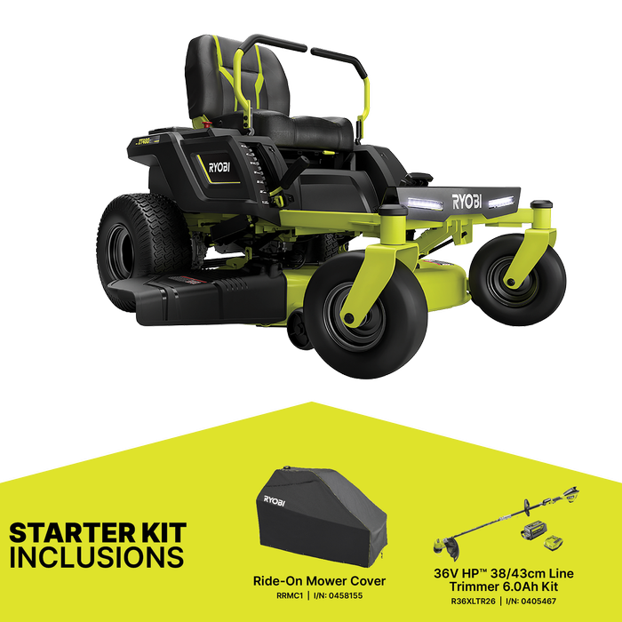 Utility Cord Bunnings Lawn Mower Pull Cord Ryobi 48V 42” ZT Ride