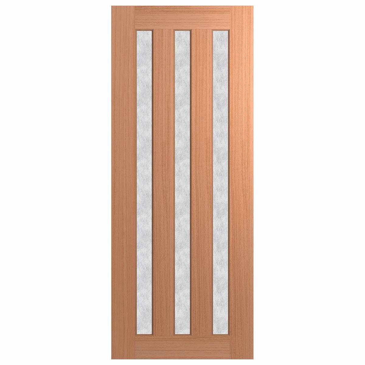 Hume 2040 x 820 x 40mm Entrance Door SPM Savoy Rice Paper Glass XS45 ...