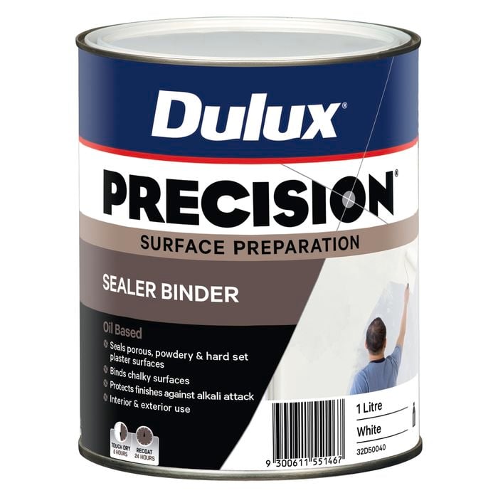 Dulux 1L PRECISION White Sealer Binder