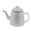 Falcon Teapot 950ml White & Blue