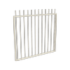 ProtectorAl 800 - 1200 x 1200mm Surfmist Aluminium Picket Top Pool Gate