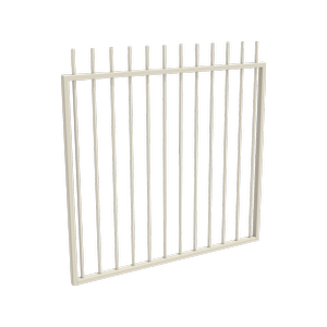ProtectorAl 800 - 1200 x 1200mm Surfmist Aluminium Picket Top Pool Gate
